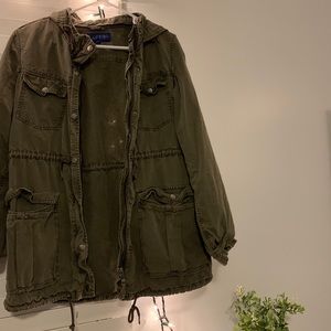 Army green jacket